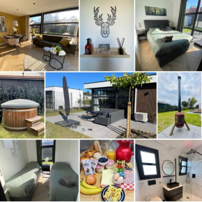 Edelhert, moderne en comfortabele vakantiewoning met hottub!